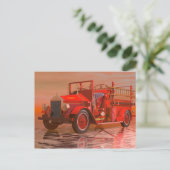 Carte Postale Moteur antifeu (Debout devant)