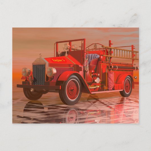Carte Postale Moteur antifeu (Devant)