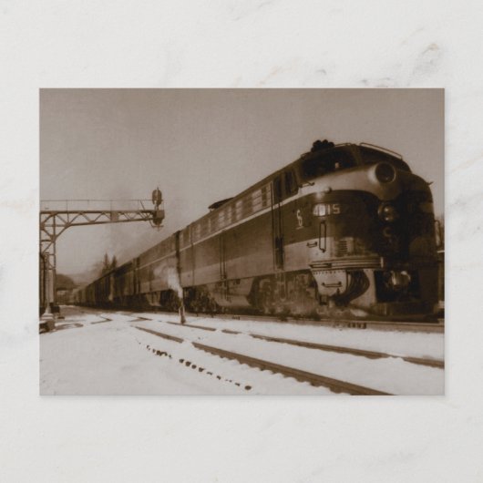 Carte Postale Moteur Chesapeake Et Ohio 4815 (Devant)