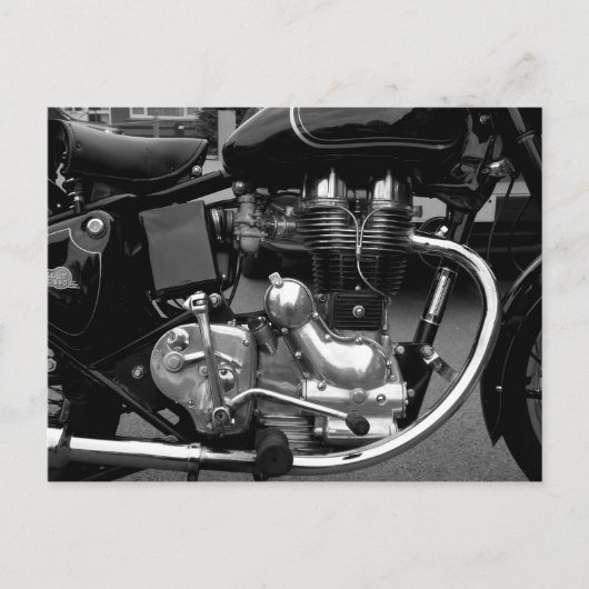 Carte Postale Moteur de moto II (Devant)