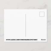 Carte Postale Moteur de train (Dos)