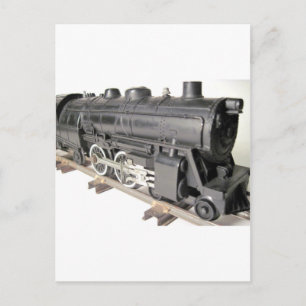 Carte Postale Moteur de train modèle