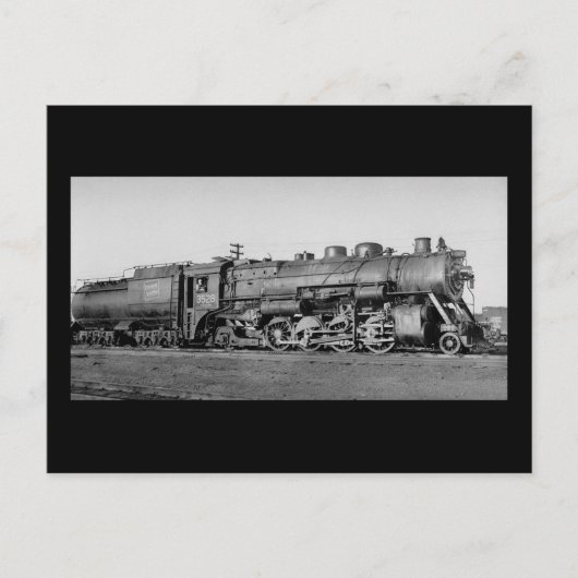 Carte Postale Moteur ferroviaire national canadien 3528 (Devant)