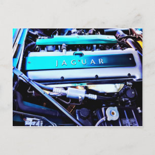 Carte Postale Moteur Jaguar