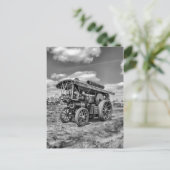 Carte Postale Moteur Showmans "Lord Nelson" Noir et blanc (Debout devant)