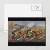 Carte Postale Moteurs à vapeur (Devant / Derrière)