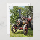 CARTE POSTALE MOTEURS DE TRACTION (Devant / Derrière)