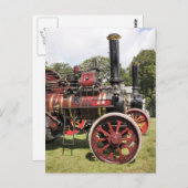 CARTE POSTALE MOTEURS DE TRACTION (Devant / Derrière)