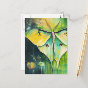 Carte Postale Moth Luna