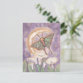 Carte Postale Moth & Moonflowers (Debout devant)