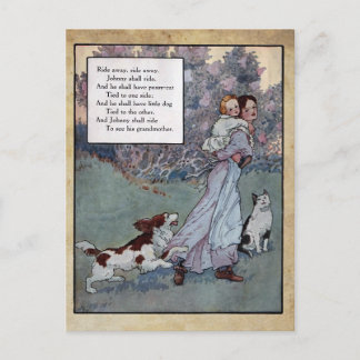 Carte Postale mother goose nursery rhymes 10