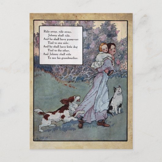 Carte Postale mother goose nursery rhymes 10 (Devant)