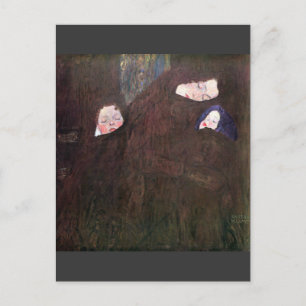 Carte Postale Mother with Children by Gustav Klimt