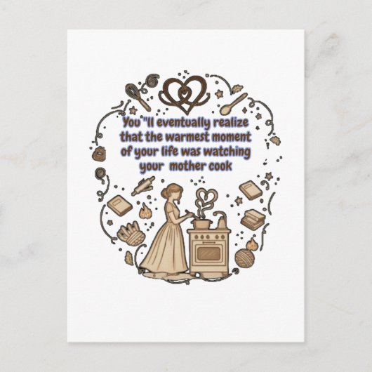 Carte Postale motherhood postcard (Devant)