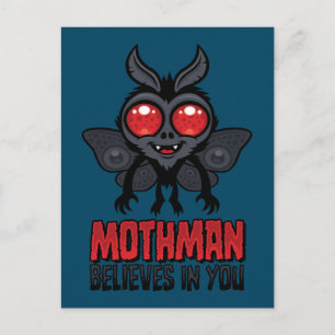 Carte Postale Mothman Motivant Croit En Vous