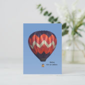 Carte Postale Mothra Hot Air Balloon (Debout devant)