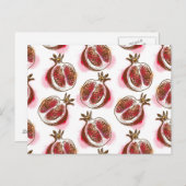 Carte Postale Motif à la grenade (Devant / Derrière)