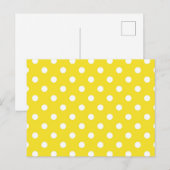 Carte Postale Motif à pois (Devant / Derrière)