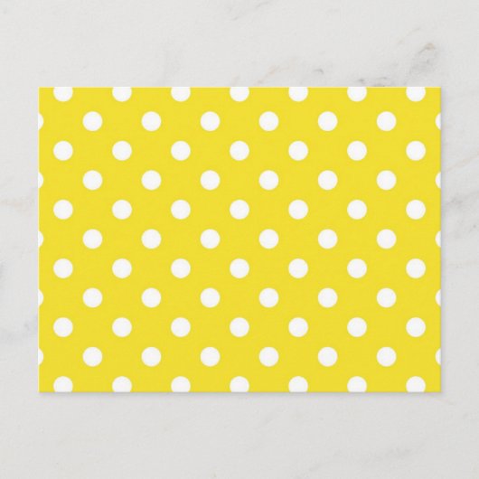 Carte Postale Motif à pois (Devant)