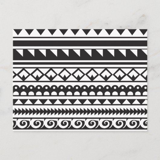 Carte Postale motif abstrait (Devant)