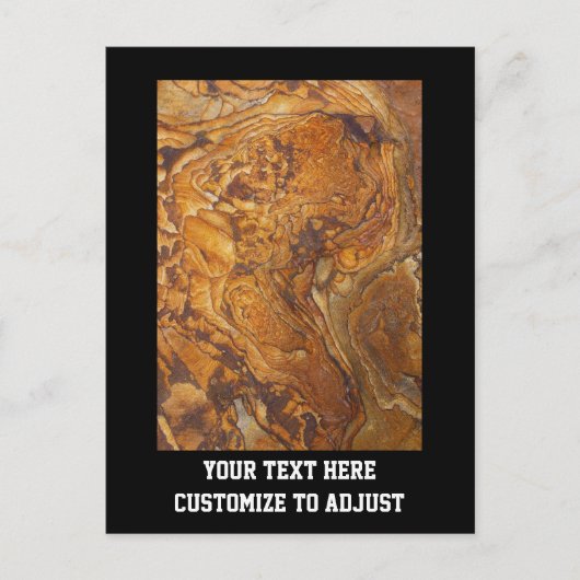 Carte Postale Motif abstrait Sandstone (Devant)