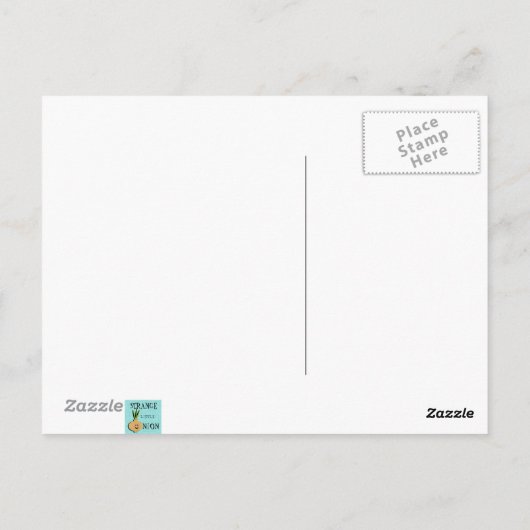 Carte postale Motif Arlequin Retro (Dos)