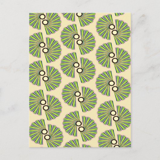 Carte Postale Motif Art déco (Devant)