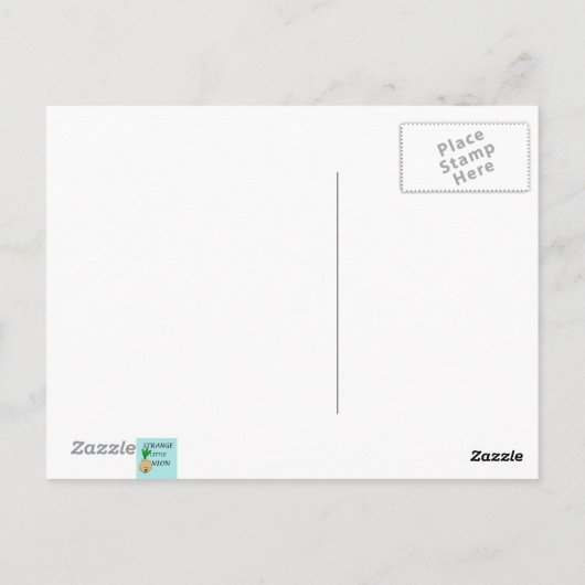 Carte postale Motif atomique noir et blanc (Dos)