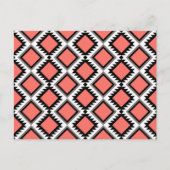 Carte Postale Motif Aztec (Devant)