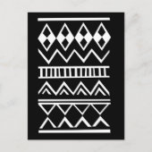 Carte Postale Motif Aztec (Devant)