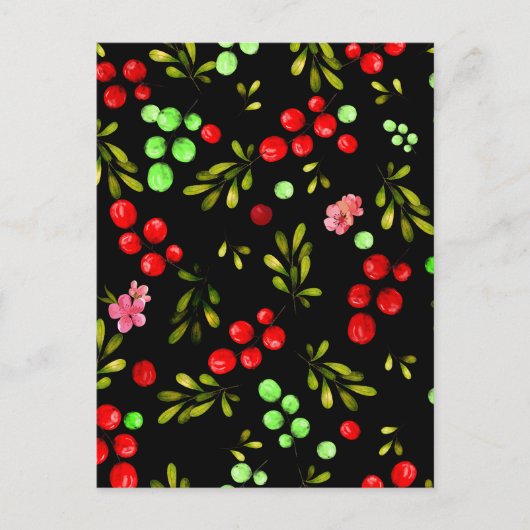 Carte Postale Motif Berries (Devant)