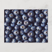 Carte Postale Motif Blueberry (Devant)