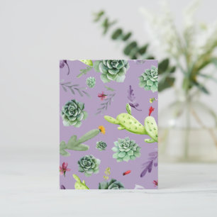 Carte Postale Motif Cactus 7