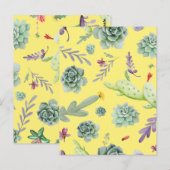 Carte Postale Motif Cactus 9 (Devant / Derrière)