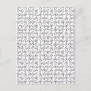 Carte Postale Motif celtique à double spirale