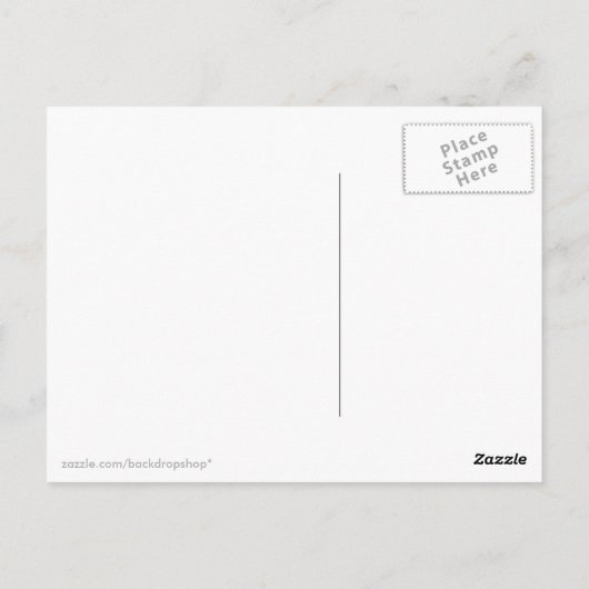 Carte Postale Motif Chevron Arrière - plan bleu gris noir blanc (Dos)