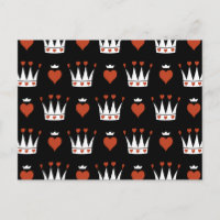 Motif Coeurs et Couronnes