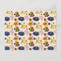 Motif d'animaux aquatiques | vie sous-marine océan