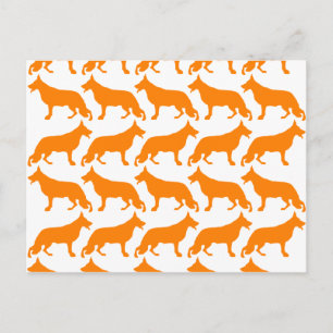 Carte Postale Motif de berger allemand