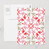 Carte Postale Motif de caniche (Devant / Derrière)