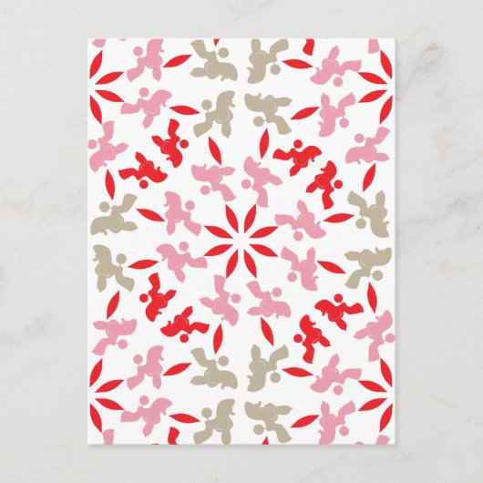 Carte Postale Motif de caniche (Devant)