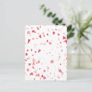 Carte Postale Motif de coeur 33