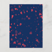 Carte Postale Motif de coeur 40 (Devant)