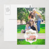 Carte Postale Motif de cupcake Tante la plus douce du monde (Devant / Derrière)