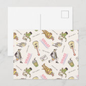 Carte Postale Motif de dessin animé Tan FRIENDS™ (Devant / Derrière)