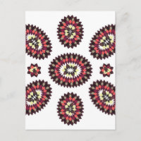 Motif de fleurs Mandala