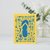 Carte Postale Motif de la volée d'été (Debout devant)