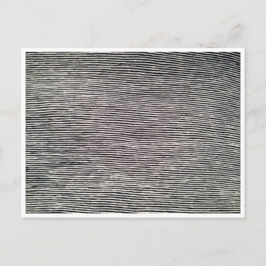 Carte Postale motif de ligne (Devant)