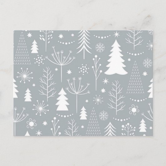 Carte Postale Motif de Noël (Devant)