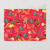 Carte Postale Motif de Noël 6 (Dos)